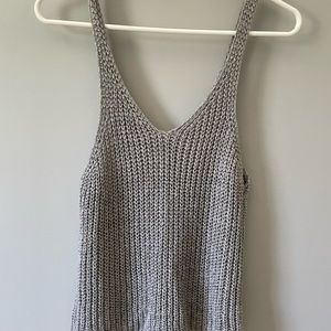 Mesh gray cover up top
